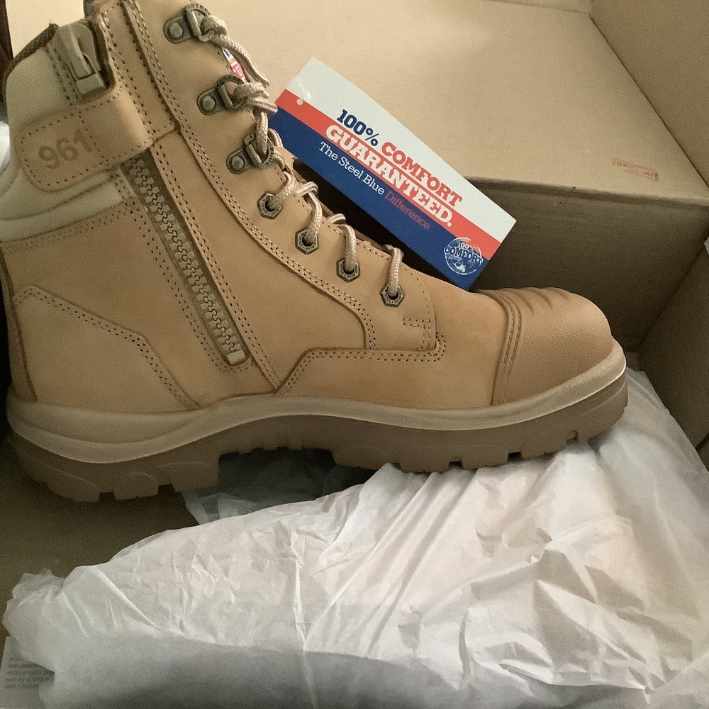 Steel Blue  southern cross  Safety boot.